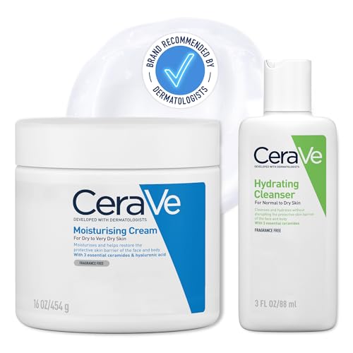 CeraVe Moisturising Cream & Hydrating Cleanser duo