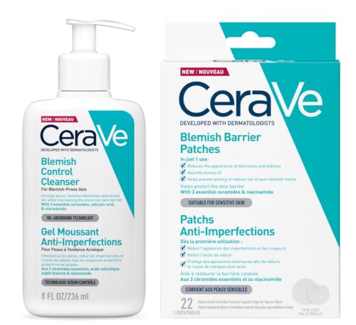 CeraVe Blemish Control Cleanser + Patches
